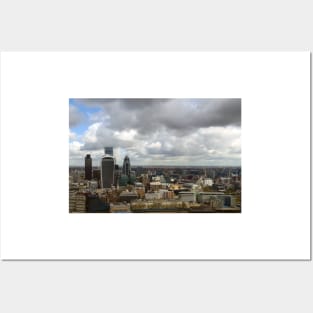 London Cityscape Skyline England UK Posters and Art